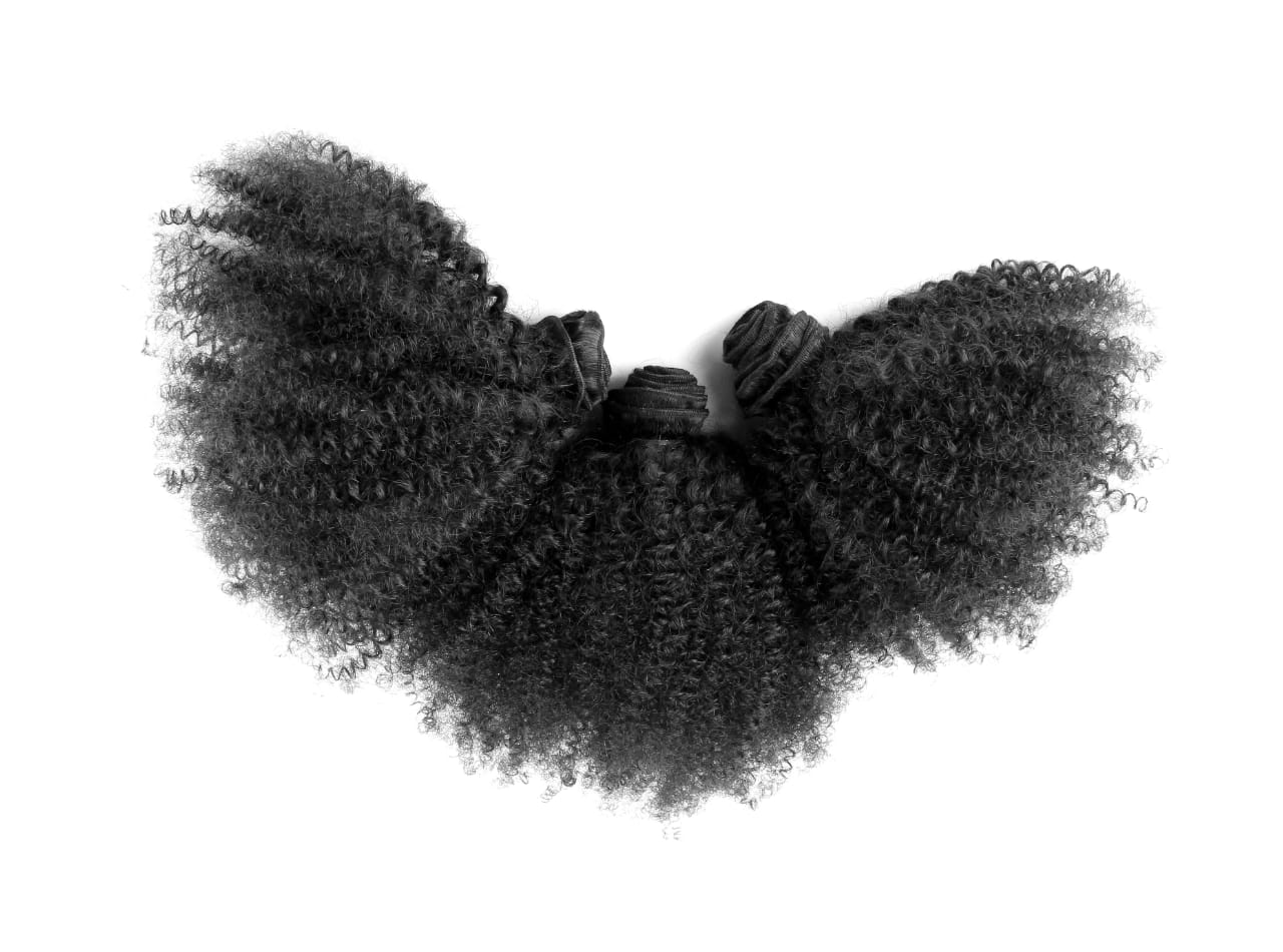 Afro Kinky Curly Remy Bundle  #6